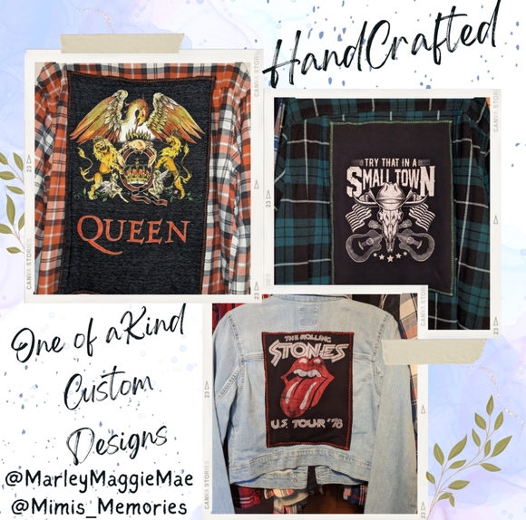 Tee Images for Our Custom Flannels Made By REQUEST - Picture 3 of 16